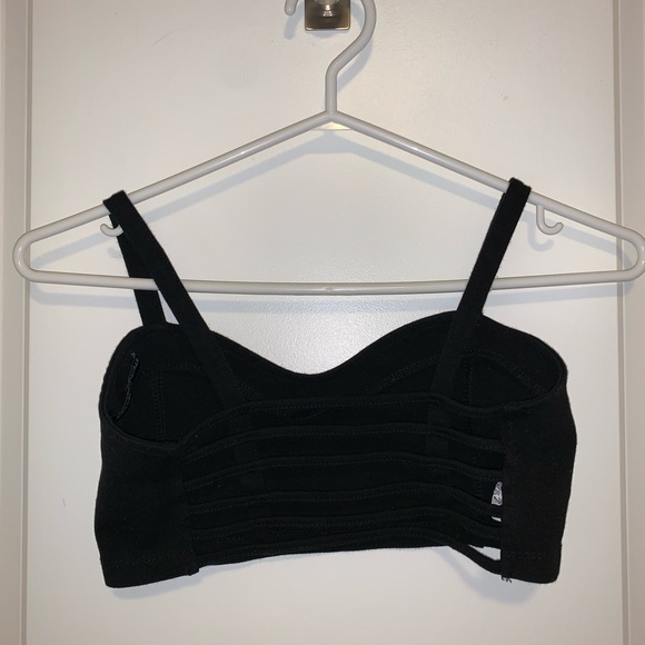 Brandy Melville | Black Chiyo Bralette - Picture 2 of 5